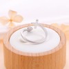 FLYOW Sterling Silver True Love Waits Heart Cross Adjustable Wrap