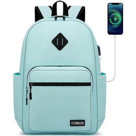 School Backpack Girls Teenagers, Book Bag Daypacks for Women with USB 15.6 inches Laptop