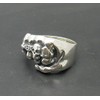 Sterling silver biker ring solid 925 Fist R000740