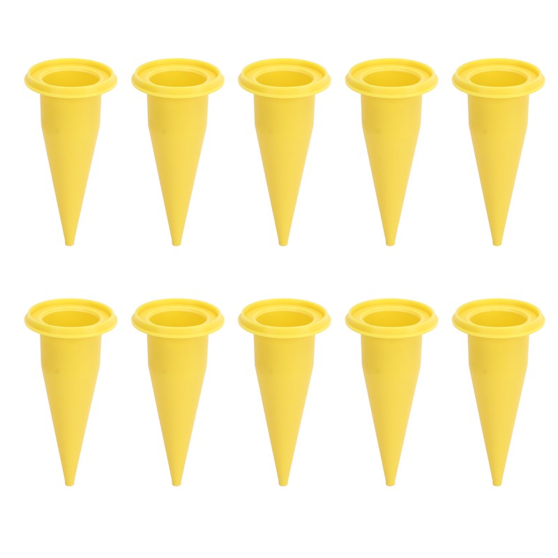 50Pcs Caulk Cone Nozzle PE Plastic Fine Tip Reusable Caulking