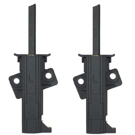 Carbon Brushes for Washing Machine Carbon Brushes and Holder 'L Holder Length 57 mm for AEG Lavamat/Bosch/Siemens/Privileg