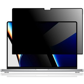 LOE Macbook Pro 16 Inch 2023 2021 Privacy Filter, Protective Film, Blue Light Cutting, M1 M2 Pro/Max [Nano Suction] Anti-Glare, Anti-Glare, Lens Cover Included, M1 M2 M3 Pro Max