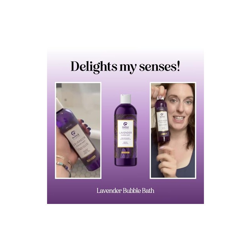 Bubble Bath for Women, Men and Teens - Lavender Hybrid,