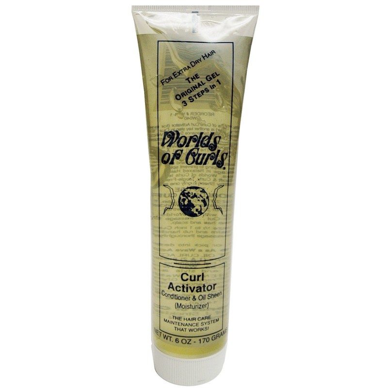 Worlds Of Curls Curl Activator Gel for Extra Dry Hair,