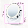 Beurer 5x Magnifying Double-Sided Cosmetic Vanity Makeup Mirror Illuminated |
