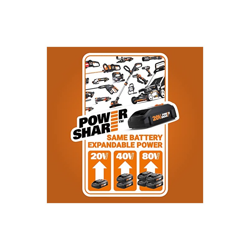 WORX Worx String Trimmer Cordless & Edger 20V 10" -