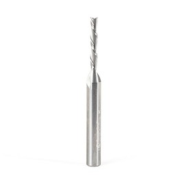 Amana Tool - 46225 Solid Carbide Spiral Plunge 1/8 Dia x 13/16 x 1/4 Shank x 2-1/2" Lo
