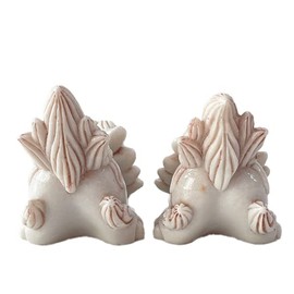 Kubakasaya Shisa Figurine, Okinawa Souvenir, Entrance Pair, Lucky Shishi Shisa, Good Luck, Feng Shui, Good Luck, Lucky Charm, Ryukyu