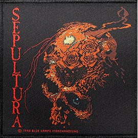 Sepultura Beneath The Remains Patch Woven 10 x 10 cm