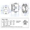 Dreyoo Carrier HVAC Motor Contactor, 24V 30 Amp Coil 1
