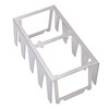 BBQ Skewer Rack Lightweight Portable Sturdy Structure Stainless Steel Wear