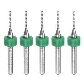 sourcing map PCB Drill Bits 0.95mm Tungsten Carbide Rotary Tool Jewelry CNC Engraving Print Circuit Board Micro Drill Bits 1/8 Inch Shank 5 Pcs