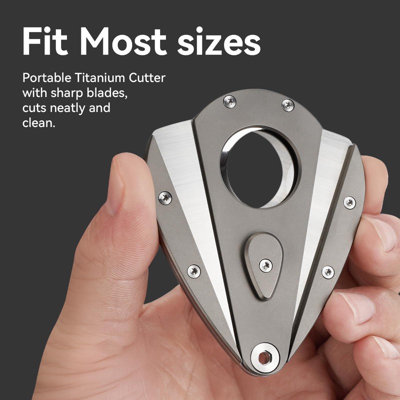 Titan Cutter, Heavy Duty Double V Guillotine Cutter for Precise