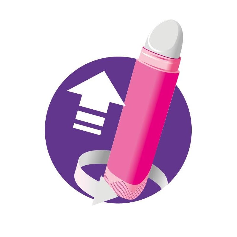 Maped - Pixel Party Tube Eraser - Protected, Efficient and