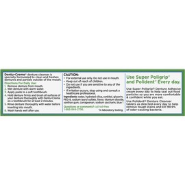 Polident Dentu-Creme, 3.9-Ounce (Pack of 6)