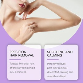 Cloud Sense Hair Removal Mousses,Gentle Flawless Hairs Remover,Fast Acting Soothing Care for Smooth Body Legs,Gentle Care for Sensitive Skin, Practical Kit for Women and Men (1pcs)