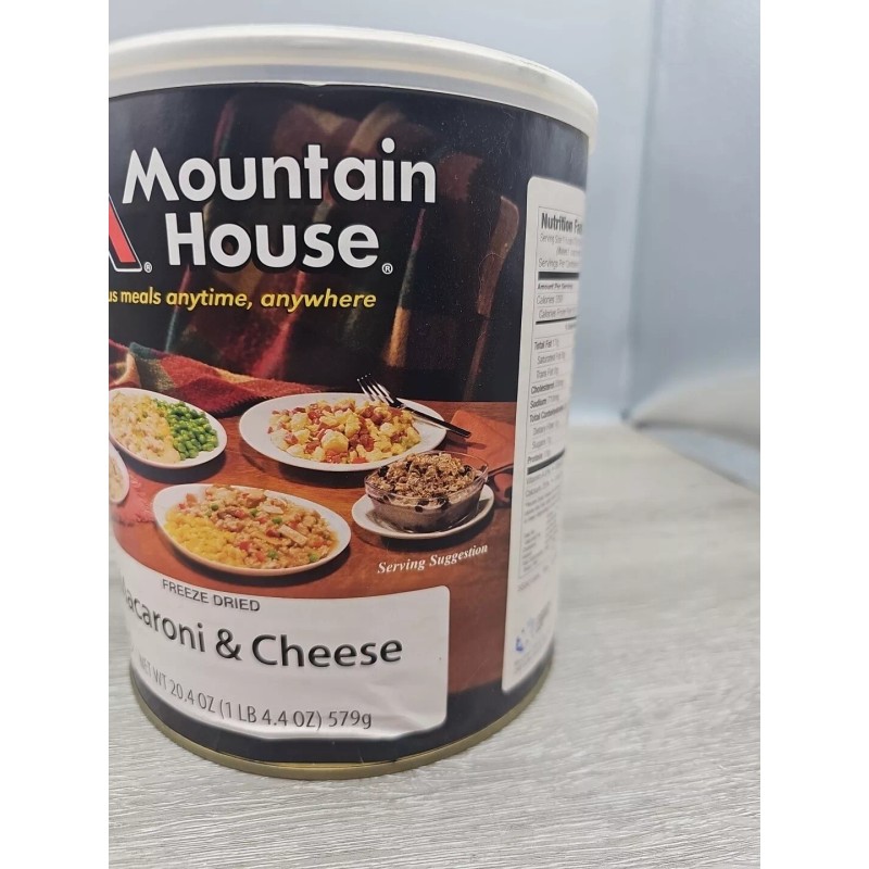 Mountain House Freeze Dried Macaroni & Cheese 20.4 Oz Survival