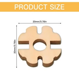 Wooden Hat Pom Pom Fasteners, 100 Pieces Hat Button Faux Fur Pom Pom Keepers Holder, Hat Button Faux Fur Pom Pom Keepers Holders