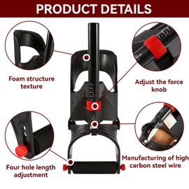 3x4.7x6.7 inch / 33x12x17cm Wrist Strength Exerciser, Adjustable Wrist Machine Strength Exerciser Forearm Strengthener Forearm Grip Hand Gripper Exerciser for Athlete Muscle Building