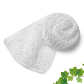 Exfoliating Washcloth [Made in Japan] Shower Back Scrubber with Sustainable Corn Fiber, Odor-Resistant Exfoliating Towel (Regular)