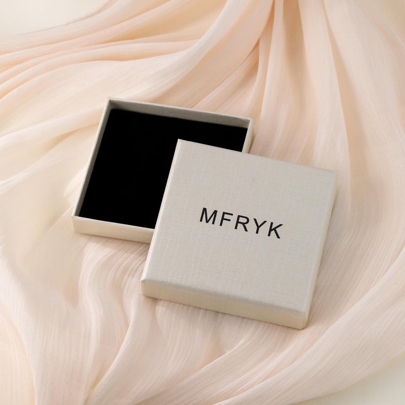 MFRYK Silver Ankle Bracelets for women,Sterling Silver Plated Waterproof Layered