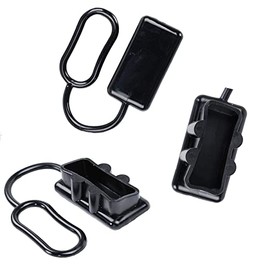 1PC ANDERSON CONNECTOR PLUG DUST COVER END CAP FOR SB 175 AMP CONNECTOR (BLACK) SINGLE
