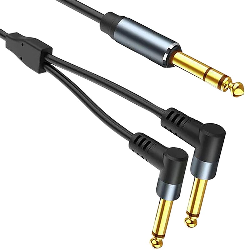 Tunghey 1/4 Insert Cable - TRS Stereo to Dual Right