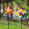 XMSW Handicrafts Wind Spinner 7.5 Inch Garden Set of 2