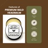 Generic Bald Head Balm Moisturizer. Organic Cold Pressed Unrefined Argan