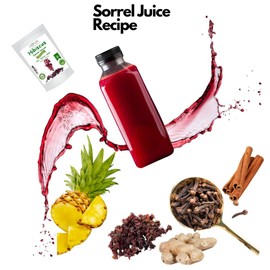 Kovafood Dried Hibiscus Flowers, Sorrel Leaves, Zobo Leaves I Organic I NON-GMO I Washed and Sifted - 1.5lbs I 24oz