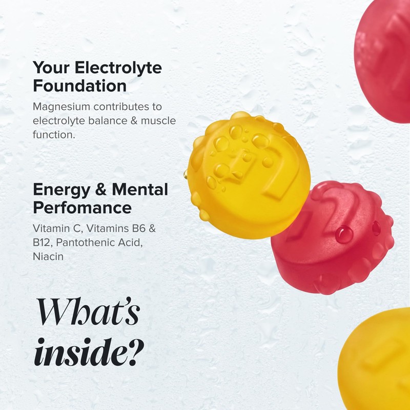 Electrolyte Gummies | 30 Servings | Electrolytes with Vitamin C