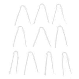 Tubos de Ayuda Auditiva, 10 Piezas Tubo de Ayuda Sonido Tipo R Prevenir Cerumen Amplificadores PVC Juego Tubos Molde Oído 3.3 * 2 Mm Reemplazo para Audífonos