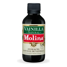 Extracto Natural Vainilla Molina Bote 120 Líquida Kosher Repostería Fina Postres Bebidas Gourmet