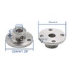 Luomorgo 7mm/0.28 inch Metal Flange Shaft Coupling Rigid Flange Coupling