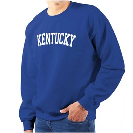 Kentucky Simple Traditional Classic Sweatshirt for Men or Women Royal