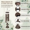 36" Memorial Wind Chimes for Outside, Sympathy Gift for Loss