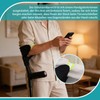 Forearm Pad and Grip Covers for Crutches with Open Cuff,