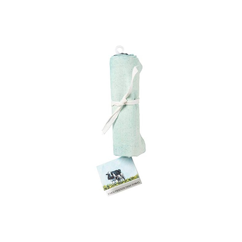 PBK Farmhouse Collection Cotton Dish Towel - Cow and Calf,