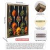 20x30cm Wood Framed Angkor Wat Ruins Paintingsize: 20*30cm/10*12Inch, color: Brown