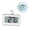 SHOWERORO High Precision LCD Refrigerator Thermometer with Digital Display Accurate