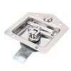 Flush Mount Lock Stainless Steel Toolbox Latch with 2pcs Key