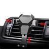 K-S-Trade Car Mount for LG Electronics Phoenix 5 Compatible with