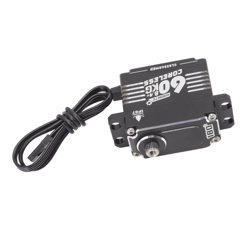 FLASH HOBBY RC Gear Servo 60KG Coreless Motor Super Torque