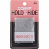Conair 55332 3 Piece Brown Hair Net, 0.3 Ounce