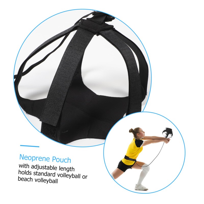 Sosoport Volleyball Training Device Rebounder for Skill Development Durable Neoprene