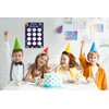 JUESMOS Outer Space Birthday Poster for Classroom & Office Decorations