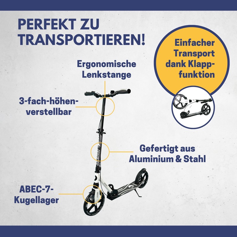 Best Sporting Scooter Adults and Children I Folding Scooter with