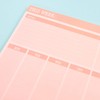 Yoobi | Weekly Calendar Planner Notepad | 60 Sheets |