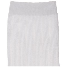 Jefferies Socks - Calcetines de canalé para niño grande (paquete de 3), Blanco, Medium
