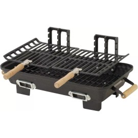 Kay Home Products Marsh Allen 18 in. Kay Home Charcoal Grill,Cast Iron, Black